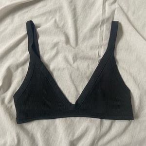 ⚡️ Urban Outfitters Ribbed Black Bralette